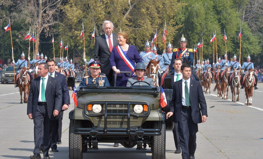 Парад в чили