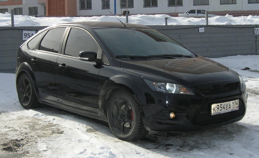 Форд фокус 2 хэтчбек черный