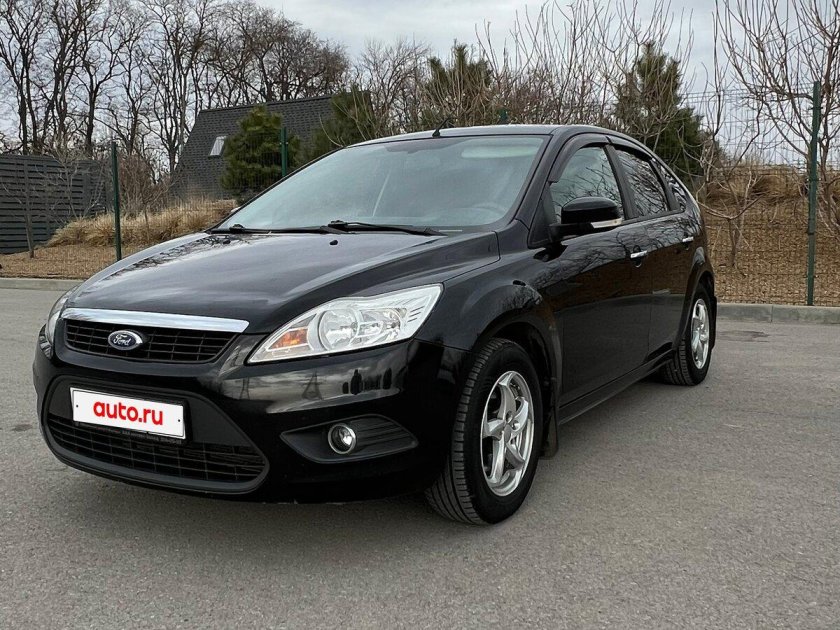 Черный форд фокус