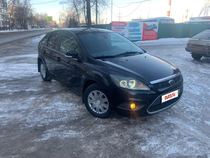 Форд фокус 2 рестайлинг хэтчбек черный