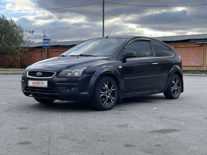 Черный форд фокус 2 2006