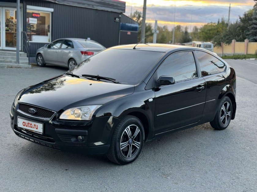 Черный форд фокус 2 2006