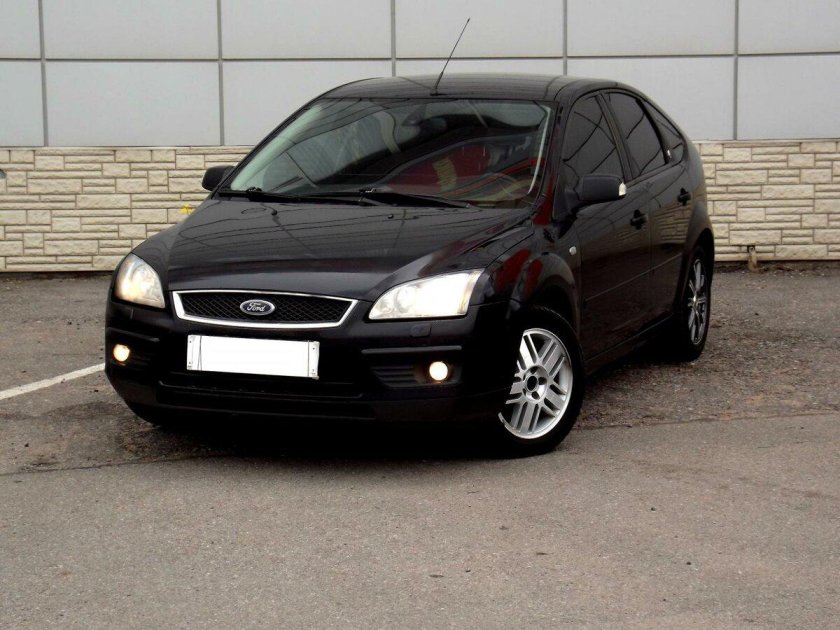 Форд фокус 2 черный 2007