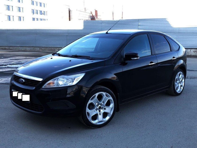 Форд фокус 2 хэтчбек черный