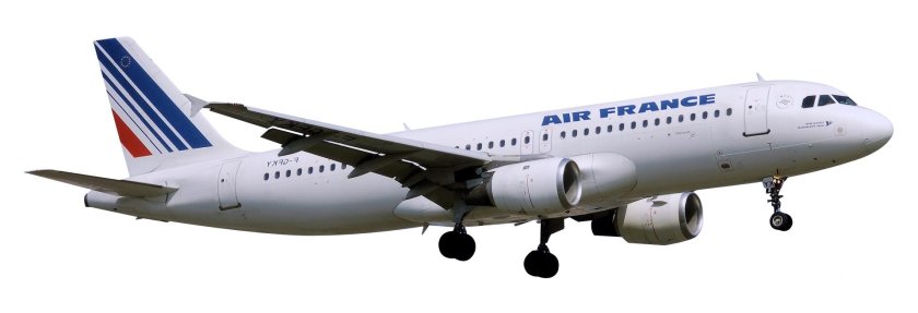 Самолет на прозрачном фоне