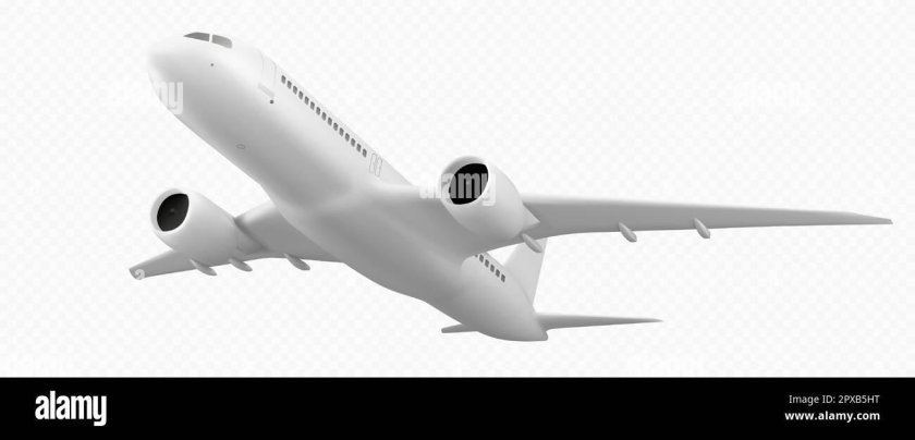 Самолет мокап