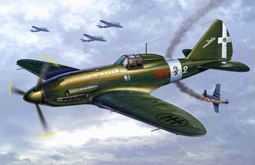 Истребитель Reggiane re.2005 Sagittario