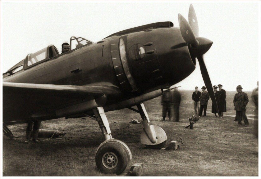 Истребитель-бомбардировщик Reggiane re.2002 Ariete II