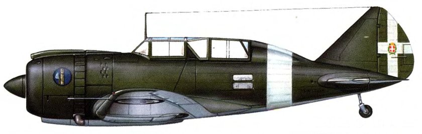 Caproni vizzola f.6 истребитель