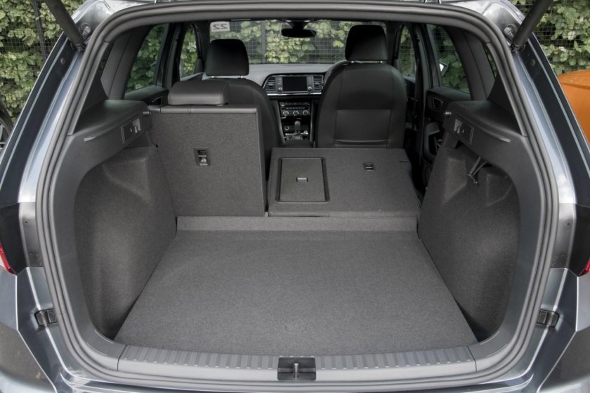 Seat Ateca размер багажника