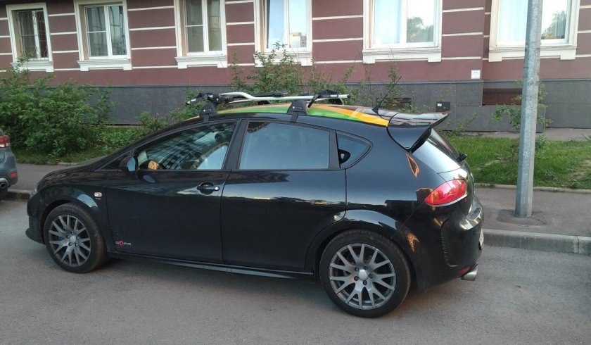 Seat Leon 2 багажник на крышу