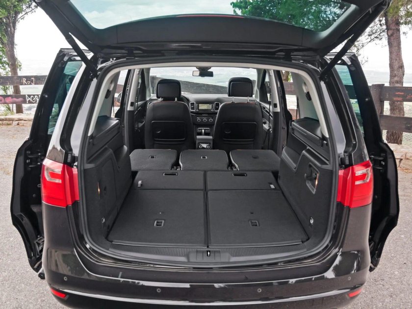 Seat Alhambra 2002 багажник