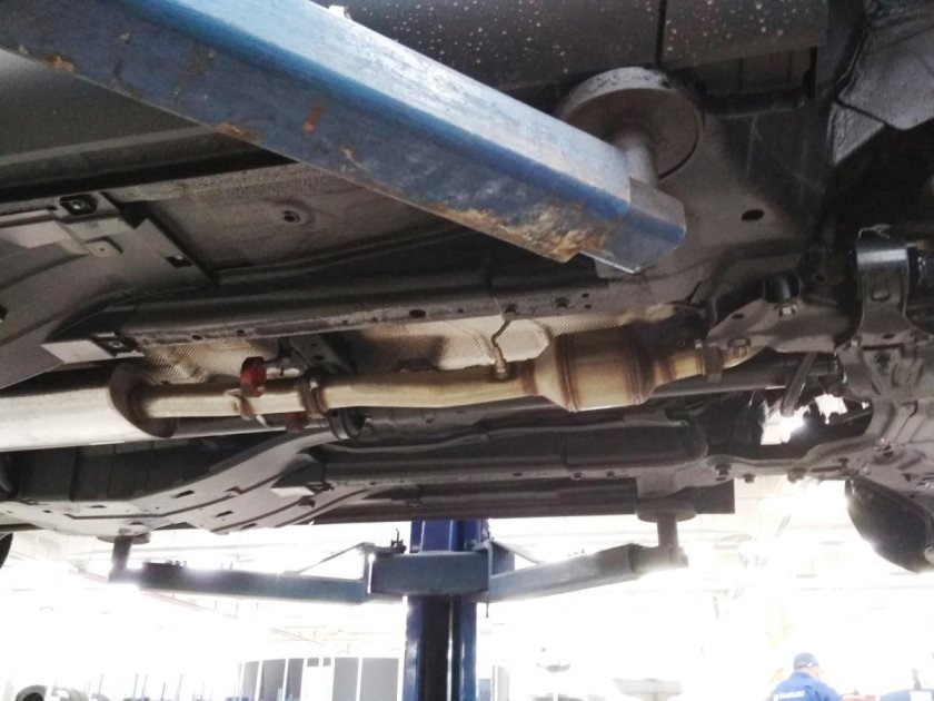 Защита бака Хавал ф7