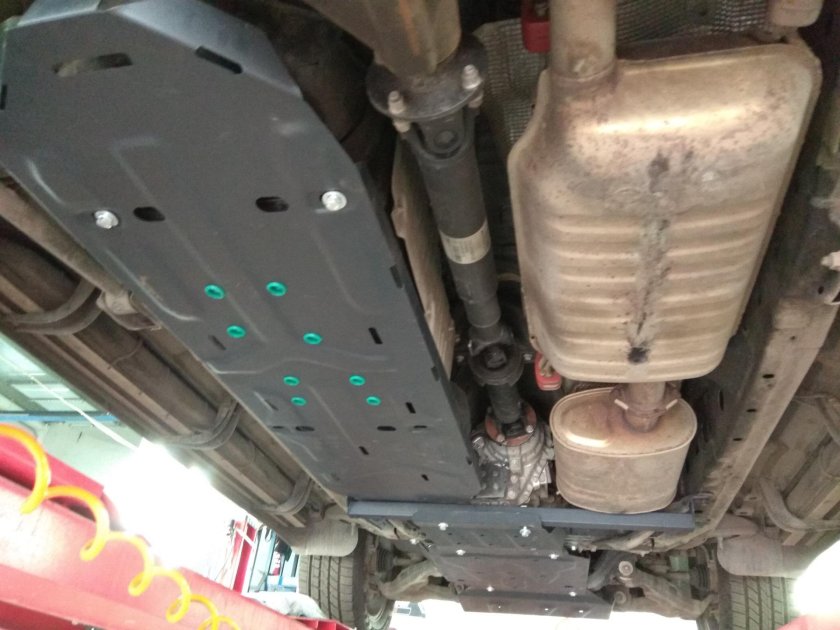 Защита днища Haval h9