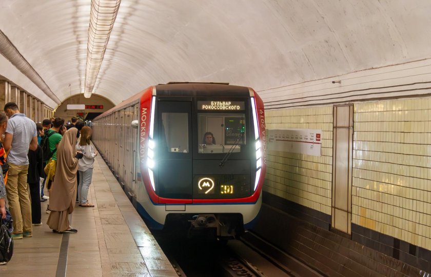 Москва вагон метро
