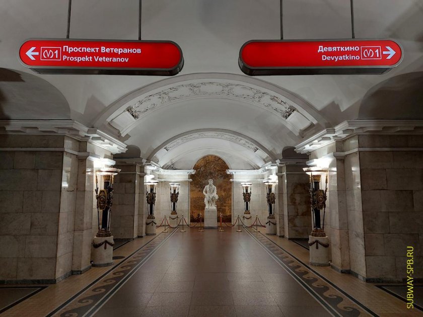 Метро Пушкинская Санкт-Петербург