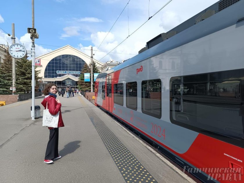 Ласточка поезд Балтийский вокзал