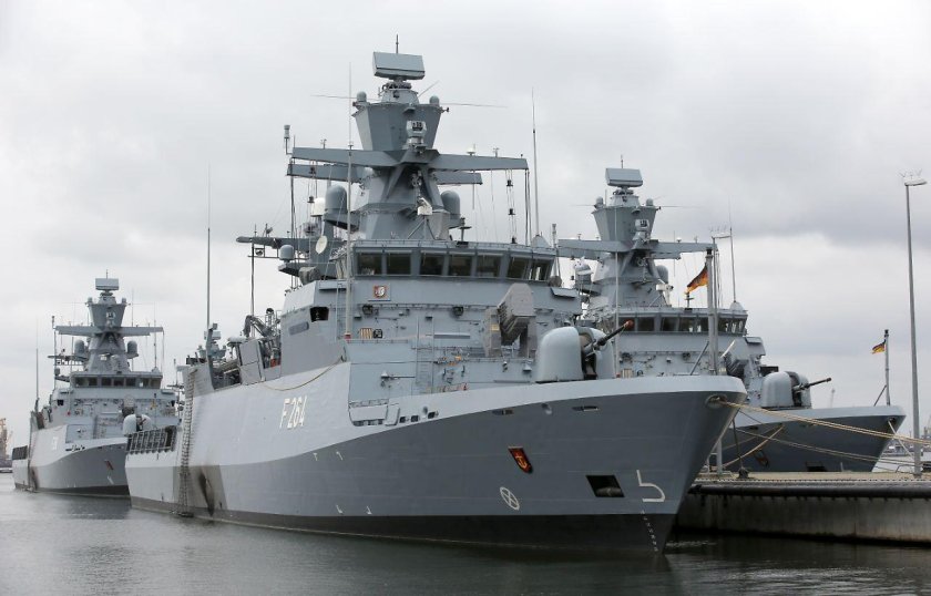 Корвет Брауншвейг ВМС ФРГ