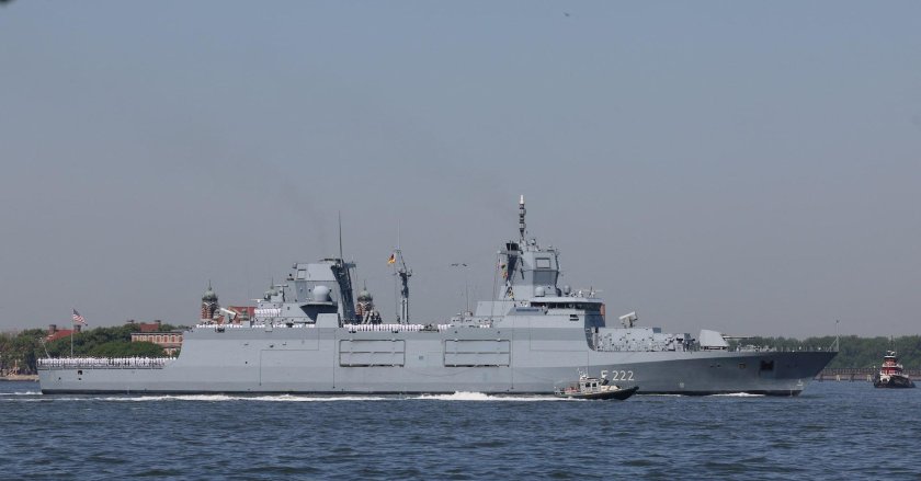 German frigate baden württemberg