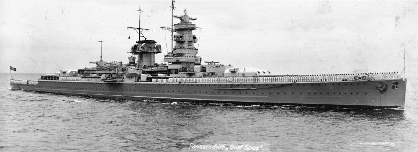 Немецкий линкор Адмирал Шеер