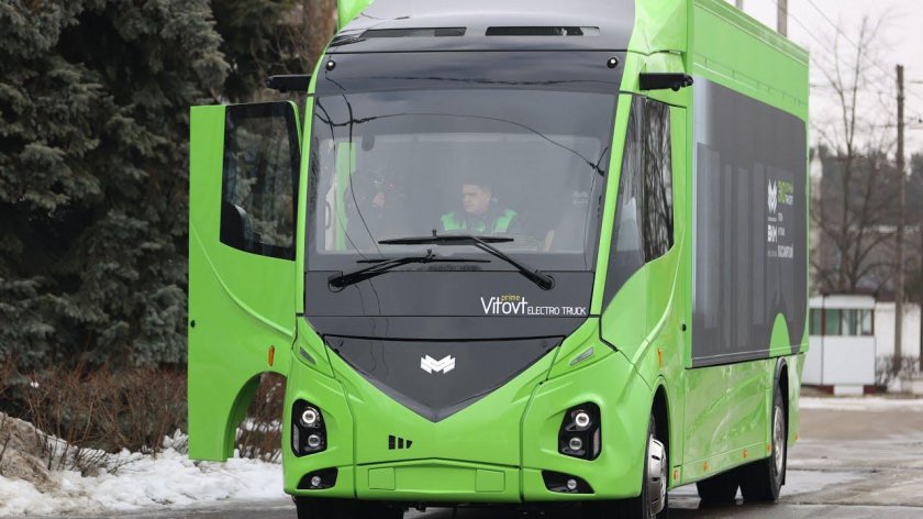 Грузовой электромобиль Белкомунмаш