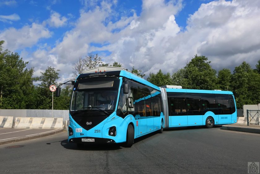 Электробусы в Санкт-Петербурге