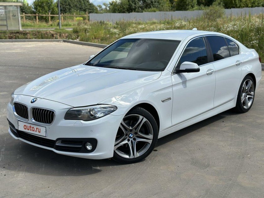 BMW 5 f10 White