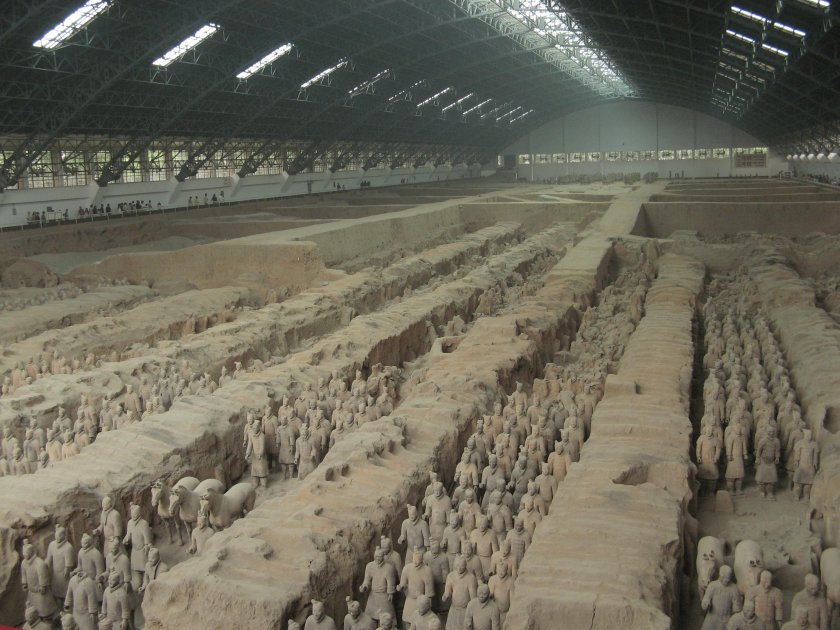 Гробница императора цинь шихуанди