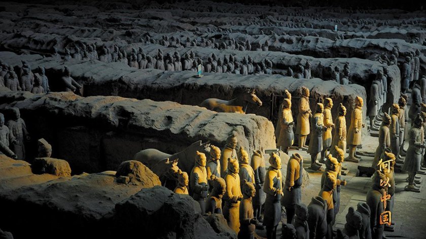 Терракотовая армия императора цинь шихуанди