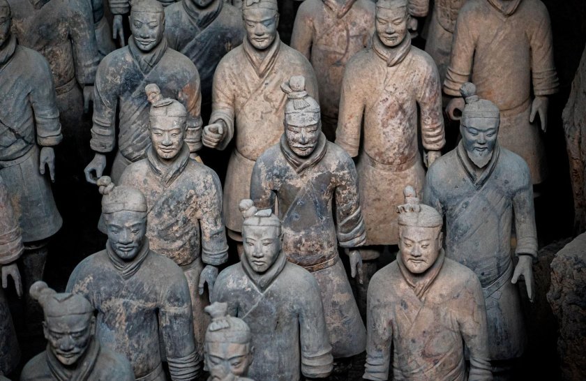 Терракотовая армия достопримечательности китая