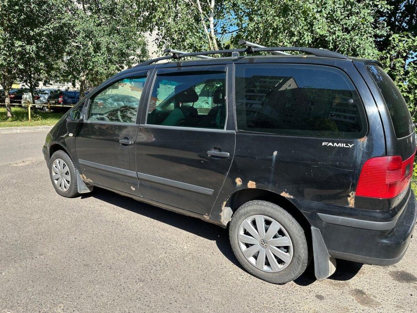 Volkswagen sharan i рестайлинг 2001