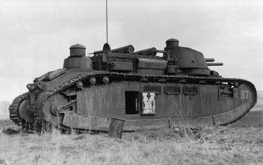 Сверхтяжелый французский танк Char 2c