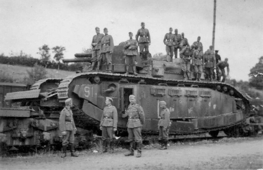 Танк FCM Char 2c Франция