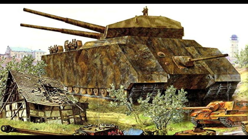 Танк р1000 Ratte