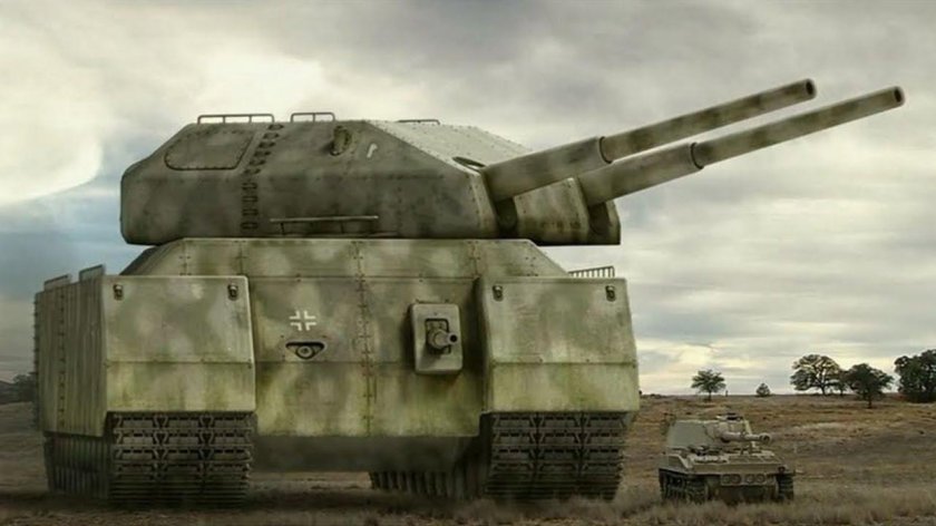 Немецкий танк Ratte