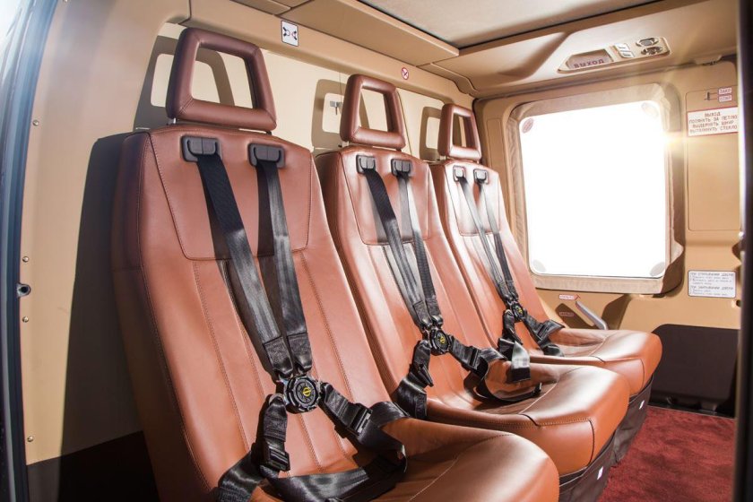 Ансат вертолет кабина