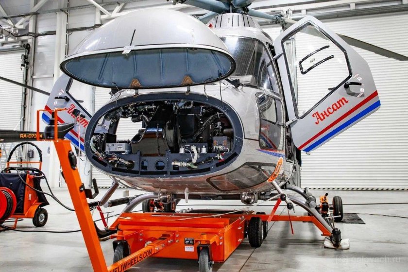 Ансат вертолет кабина