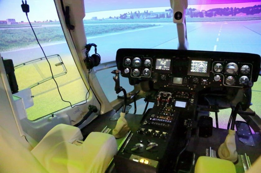Тренажёр вертолёта Ансат