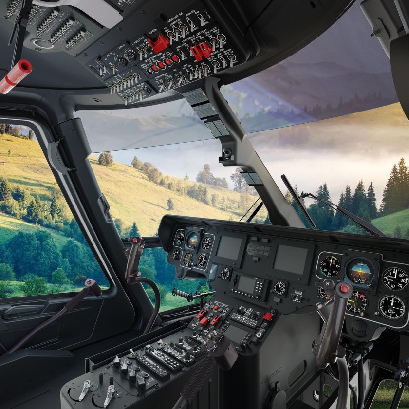 Ми-171а2 кабина