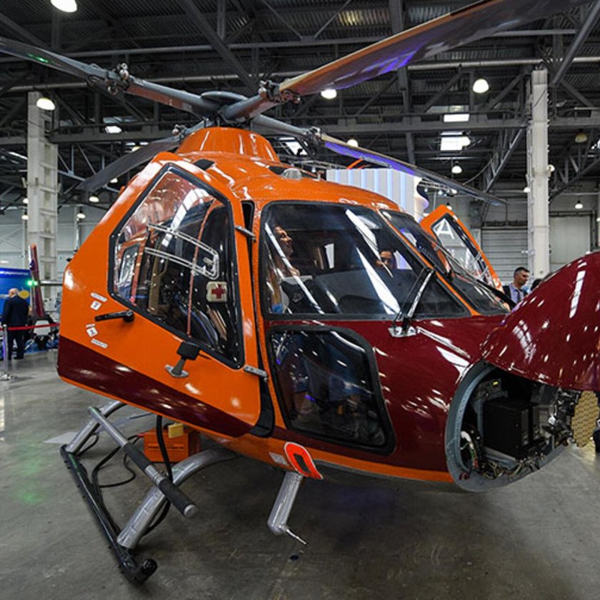 Ансат вертолет кабина