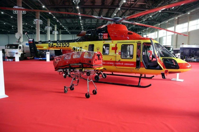 Вертолет Ансат Казанский вертолетный завод