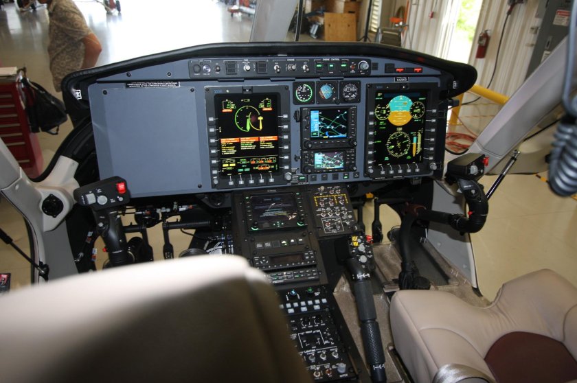 Белл 429 кабина