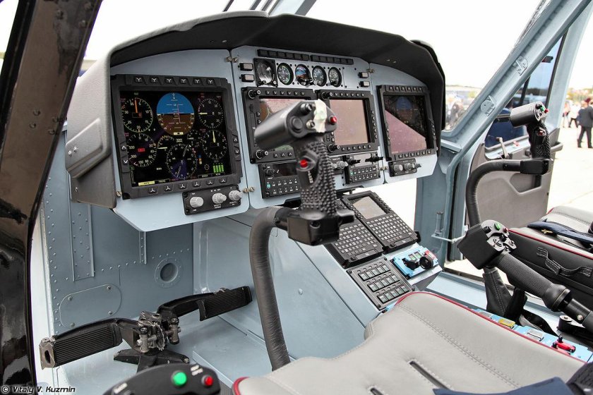 Ансат вертолет кабина