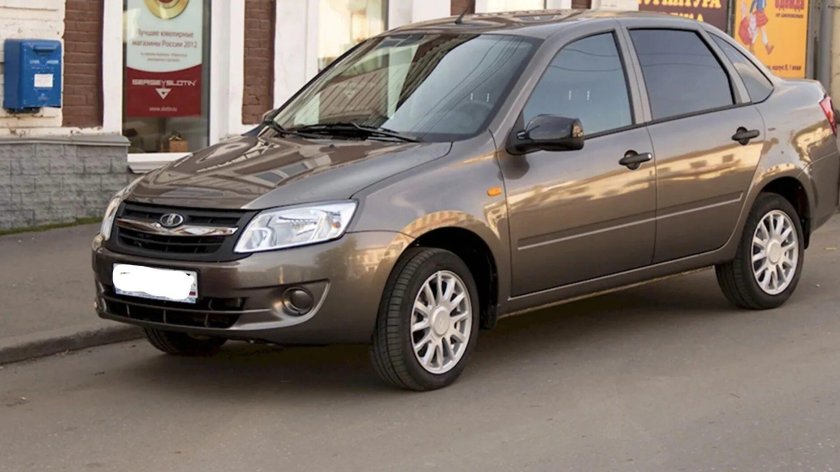 Лада Гранта цвет Кориа