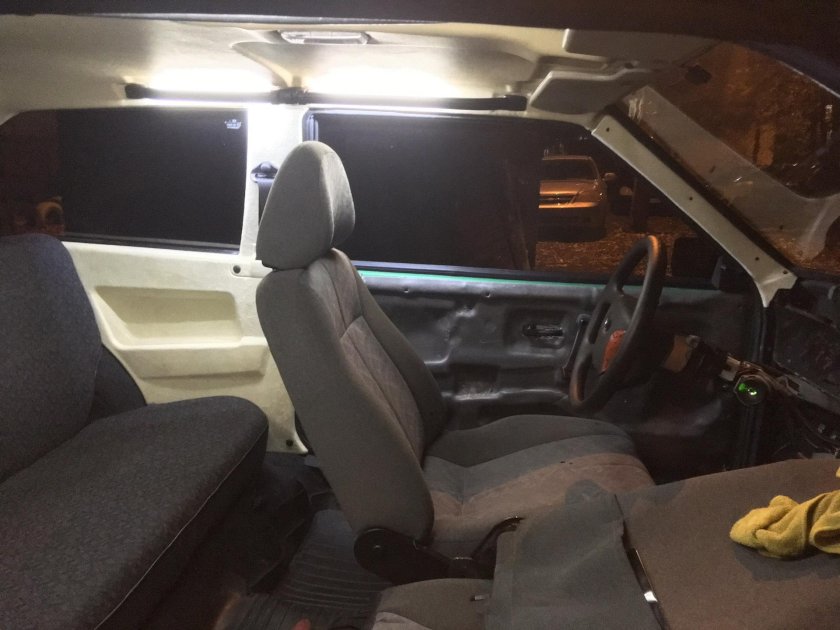 ВАЗ 2108 салон сзади