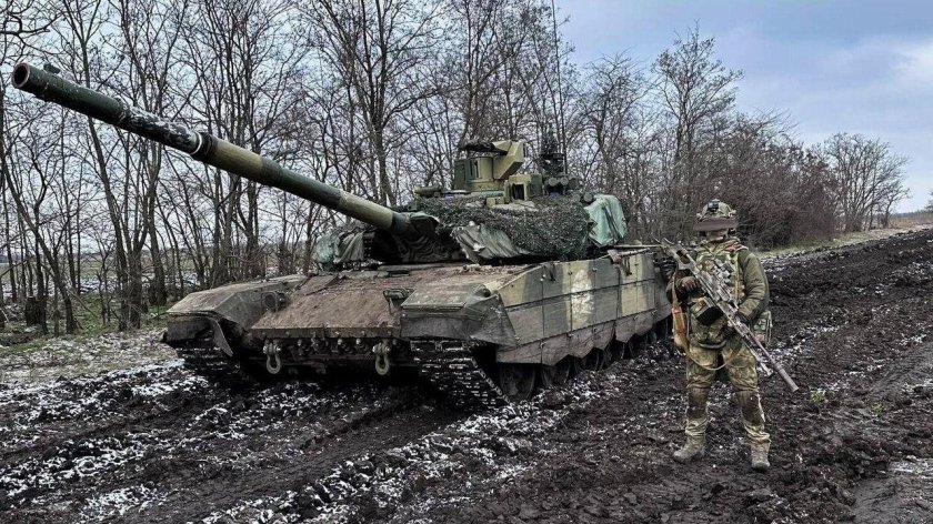 Танк т-90м прорыв