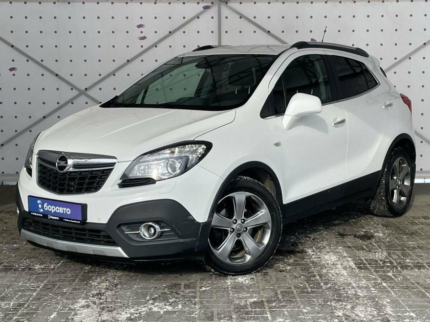 Опель мокка белый
