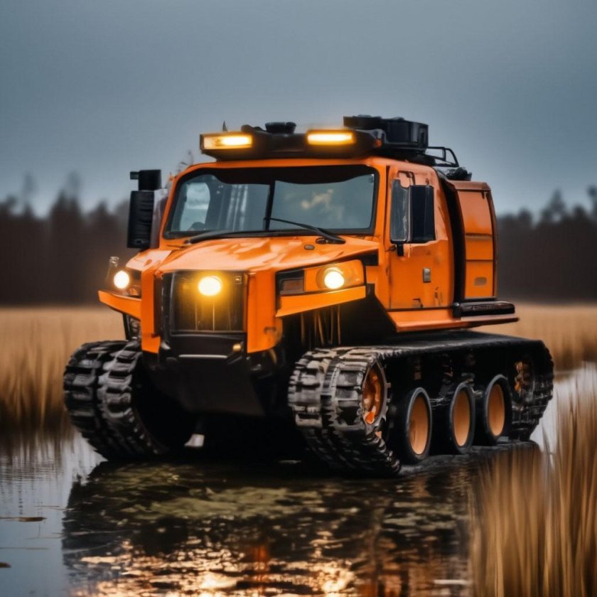 Снегоболотоход гусеничный ттм