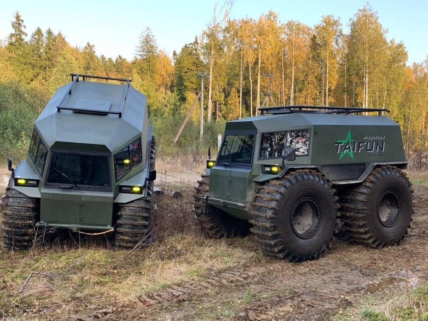 Вездеход болотоход Тайфун