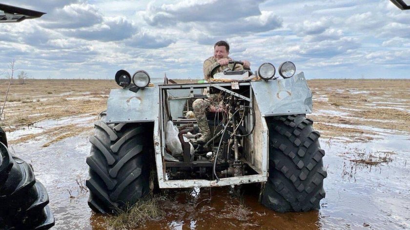 Вездеход амфибия Шерп